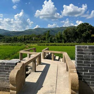 陕西花岗岩仿古石材景区使用案例