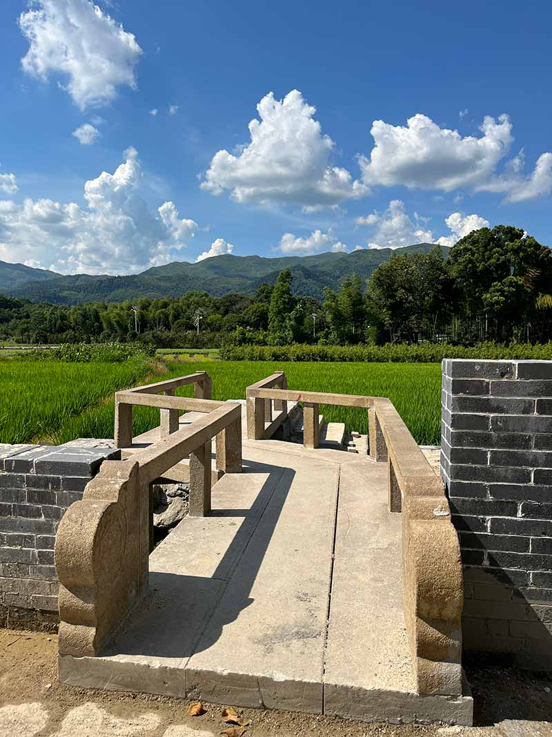 陕西花岗岩仿古石材景区使用案例