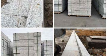 陕西 芙蓉白路沿石，性价比之王