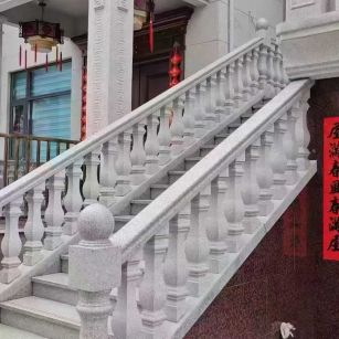 陕西 天然石材 阳台庭院护栏、栏杆