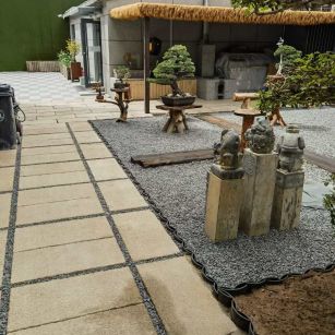 陕西仿古石铺装效果