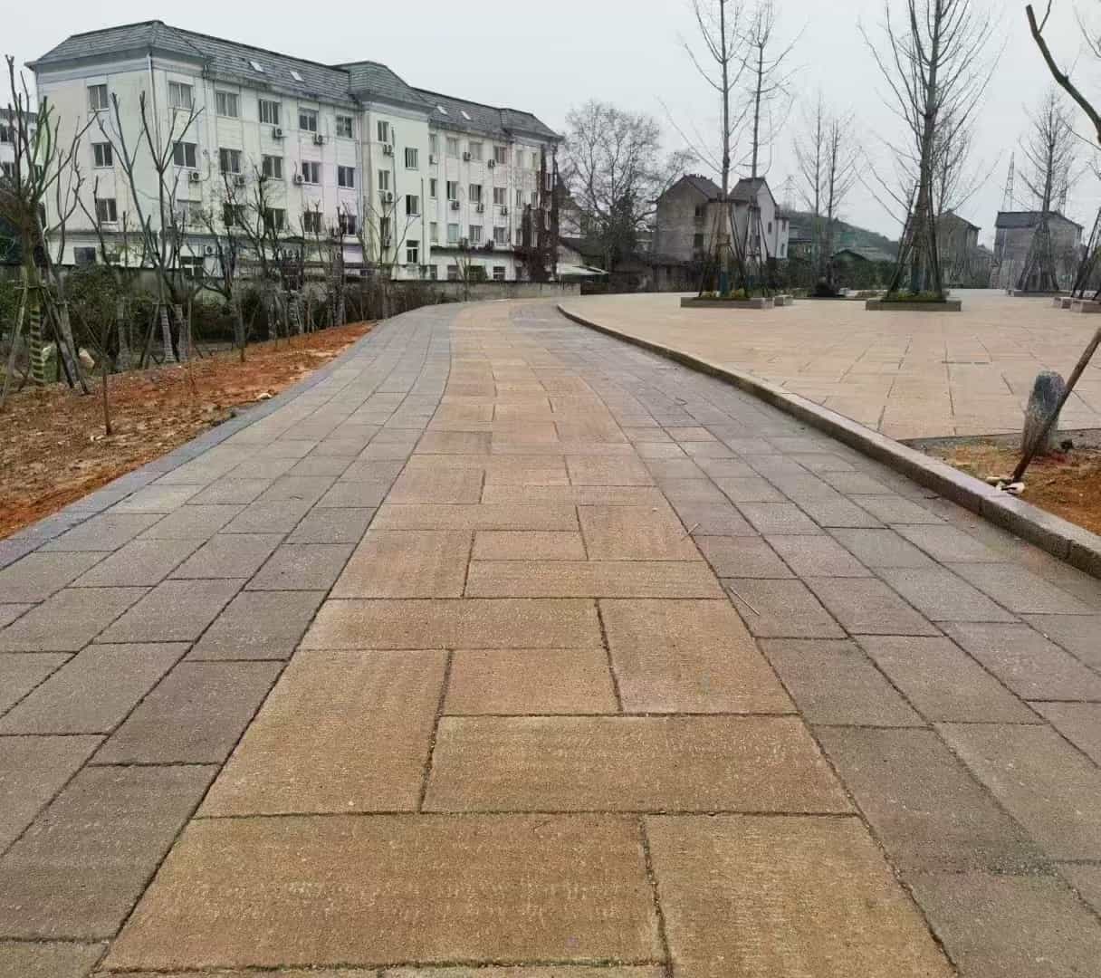 陕西仿古石铺装效果