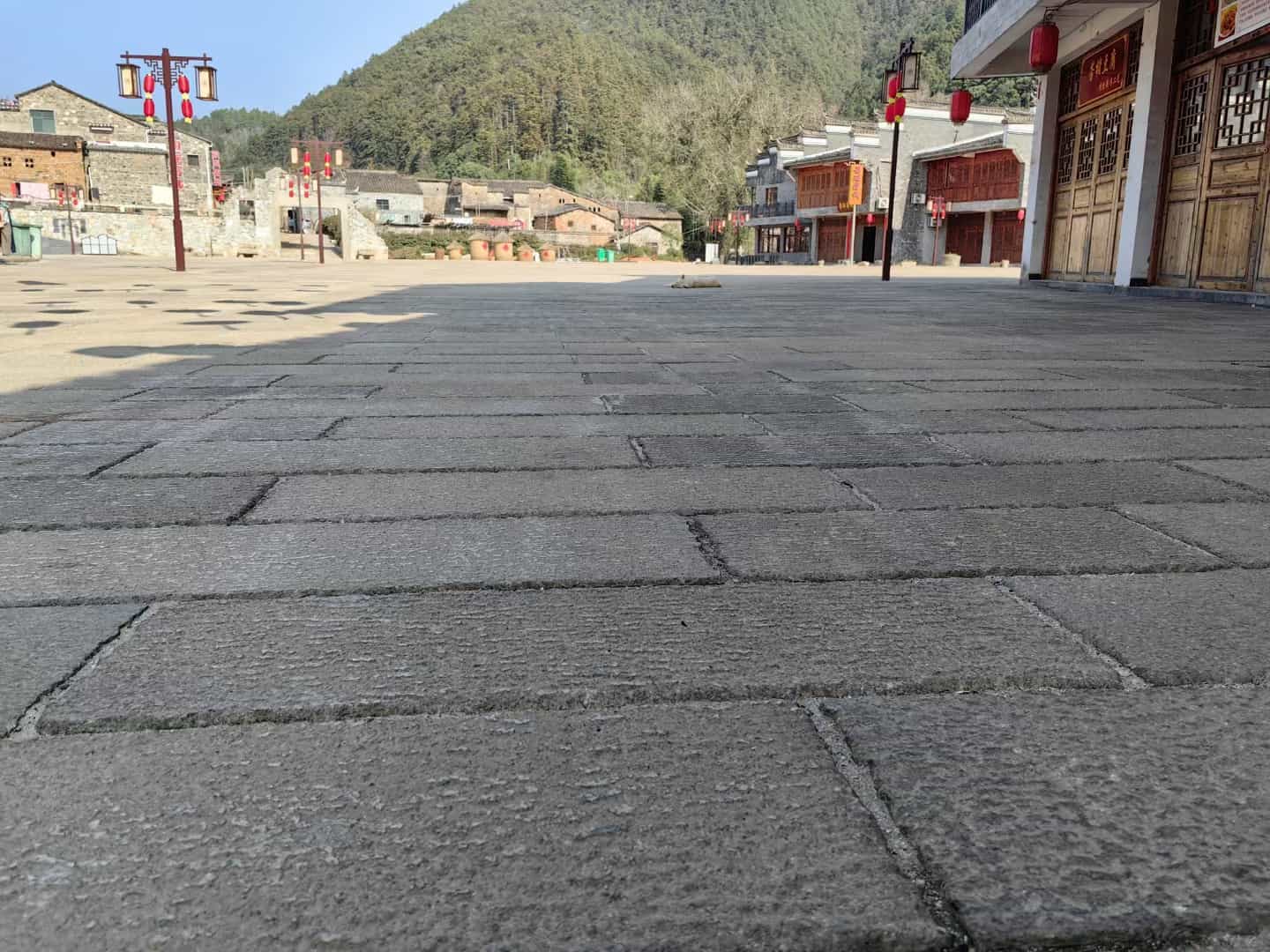 陕西仿古石铺装效果