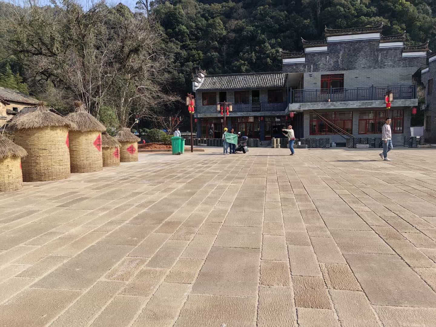 陕西仿古石铺装效果