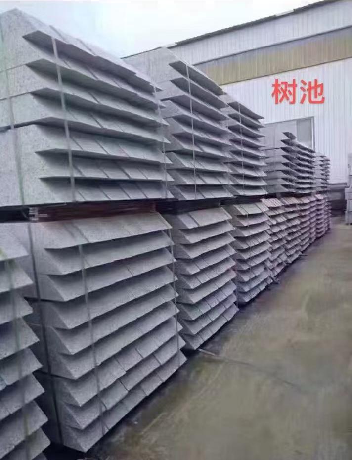 陕西 芝麻灰切头树池