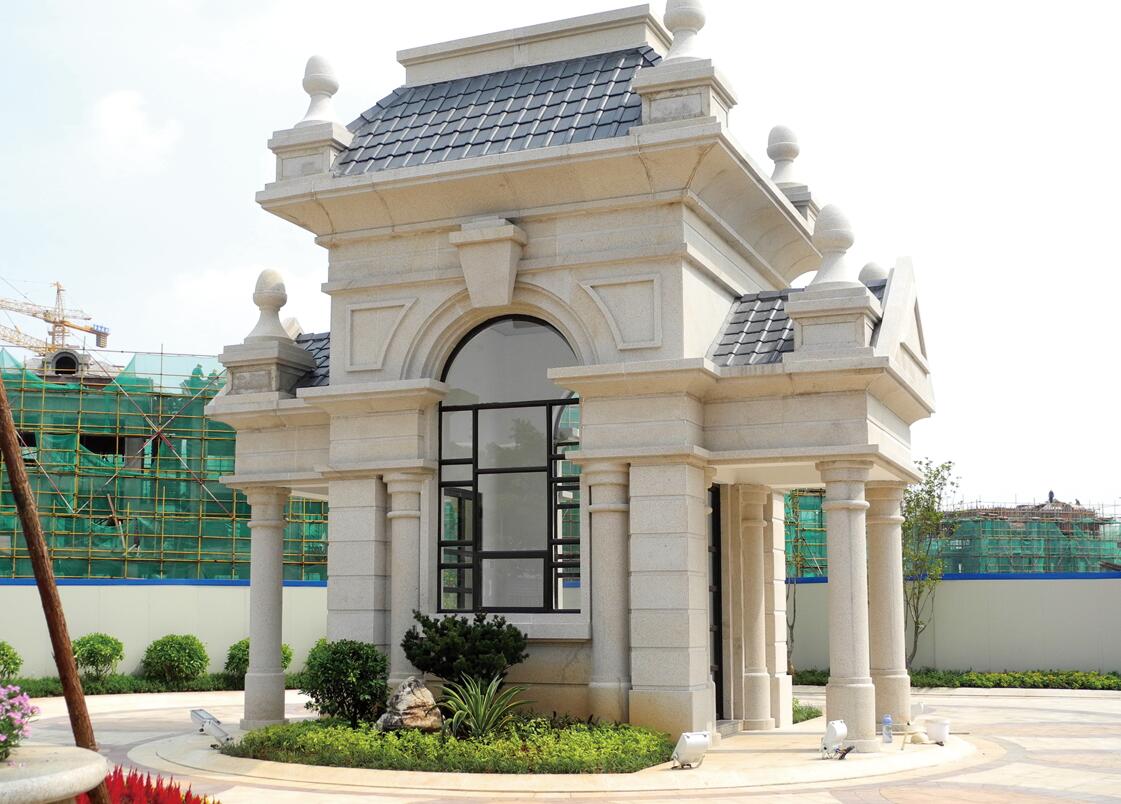 陕西花岗岩在建筑外墙的应用