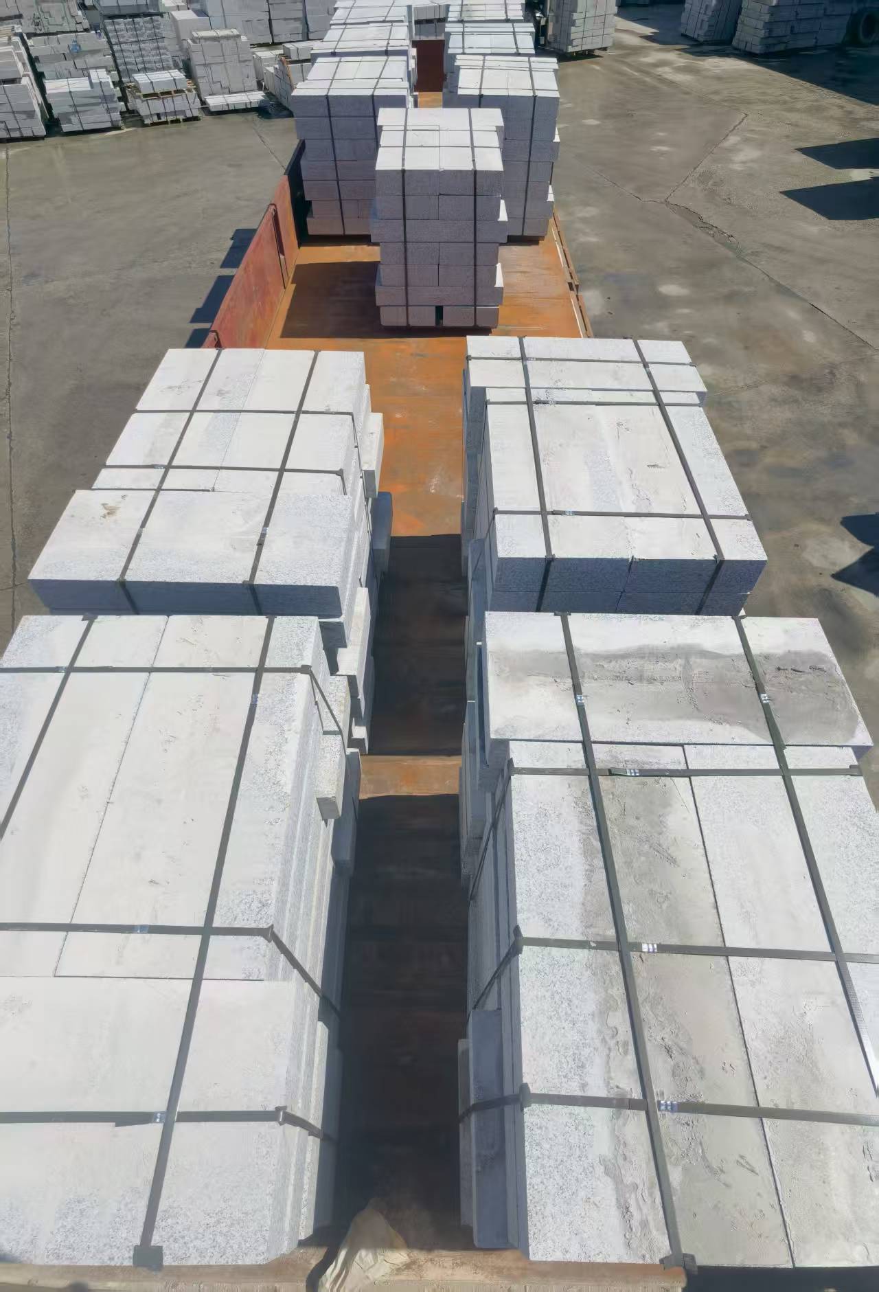 陕西 路沿石装车出货