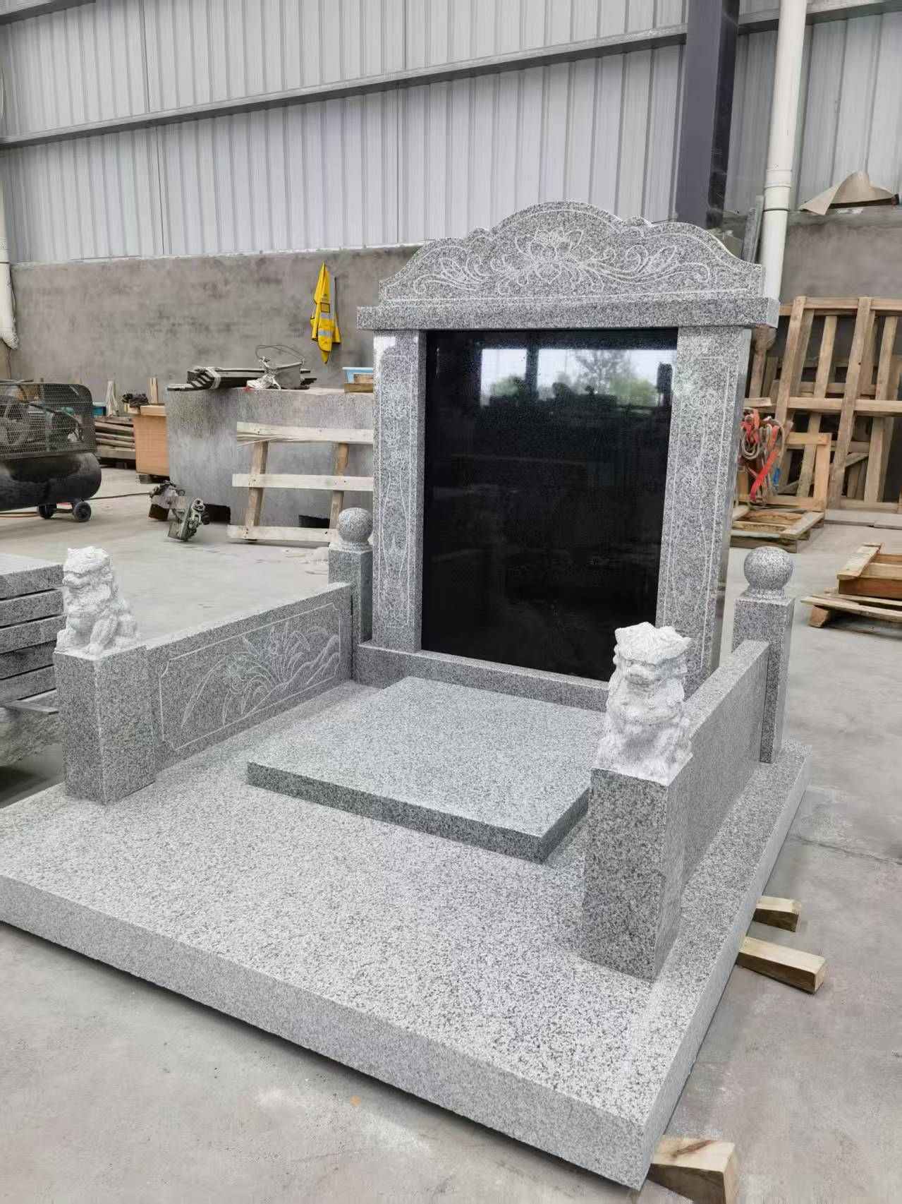 陕西 芝麻白公墓、套墓