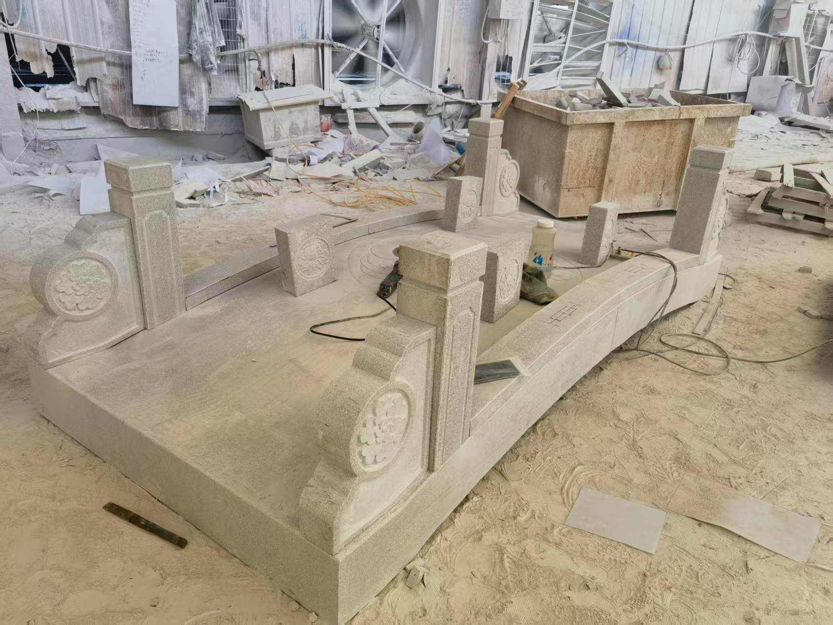 陕西 芝麻灰火烧面石桥-拼装