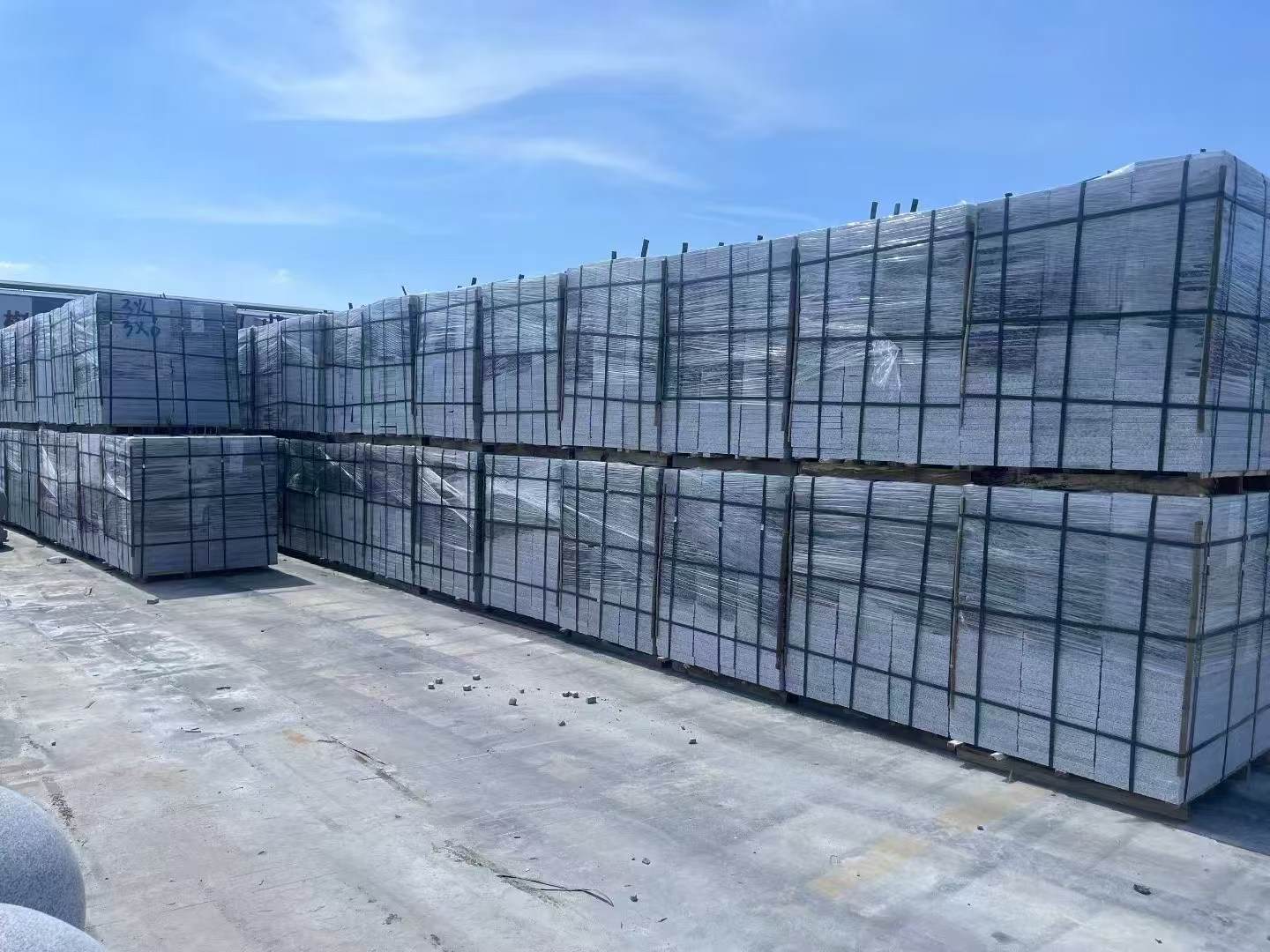 陕西 芝麻白火烧成品300*600地铺料，大量现货，物美价廉