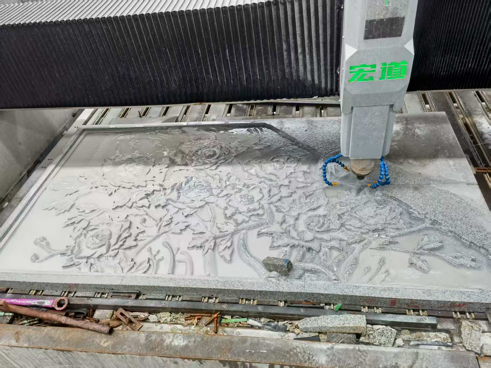 陕西 别墅墙面石材雕刻